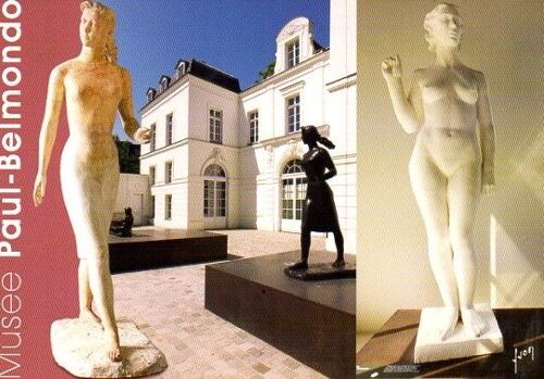 Cp Couleur Musée Paul Belmondo