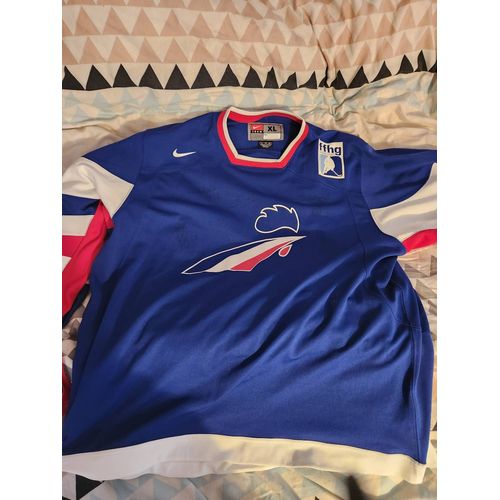 Maillot Dédicacé De L’Équipe De France De Hockey Sur Glace