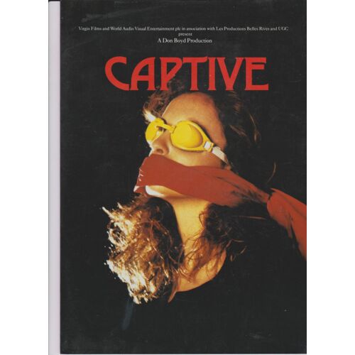 Synopsis Plaquette Film " Captive " De Paul Mayersberg Avec Oliver Reed, Xavier Deluc, C. Dacla
