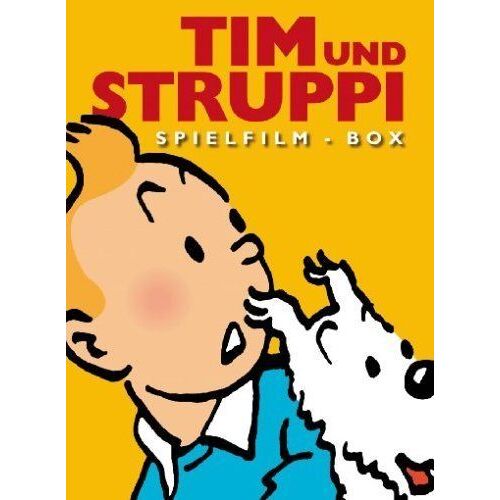 Tim & Struppi - Spielfilm Box