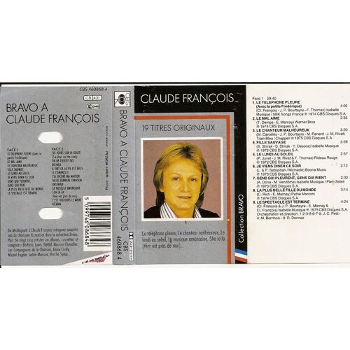 Claude François - Collection Bravo 19 Titres Originaux