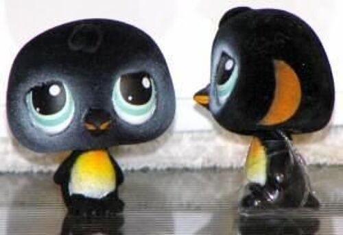 Petshop - Pingouin Velours Noir / Pet Shop N°333