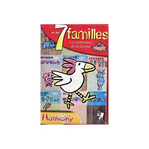 Jeux Des 7 Familles - Animaux De La Ferme