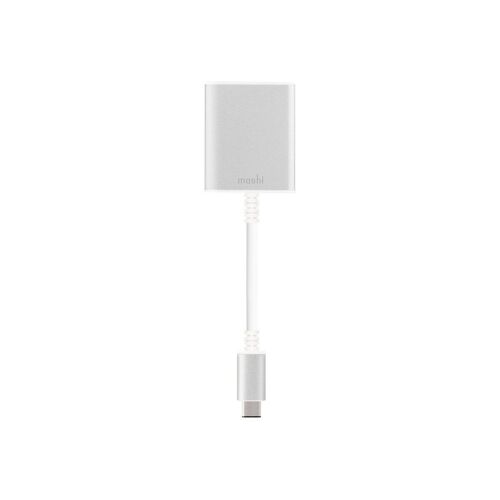 Moshi - Adaptateur vidéo externe - USB-C - VGA - argent