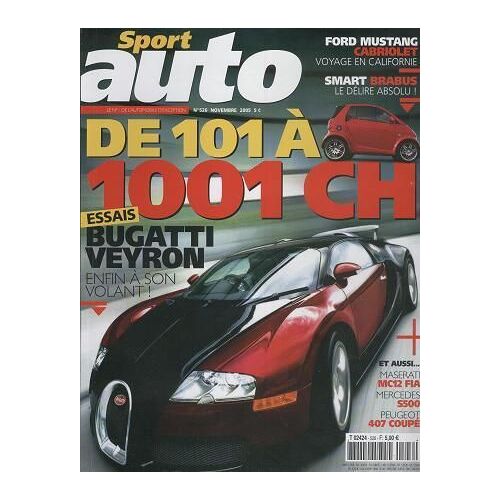 Sport Auto  N° 526 : De 101 À 1001 Ch