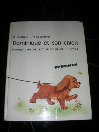 Dominique Et Son Chien, Premier Livre De Lecture Courante