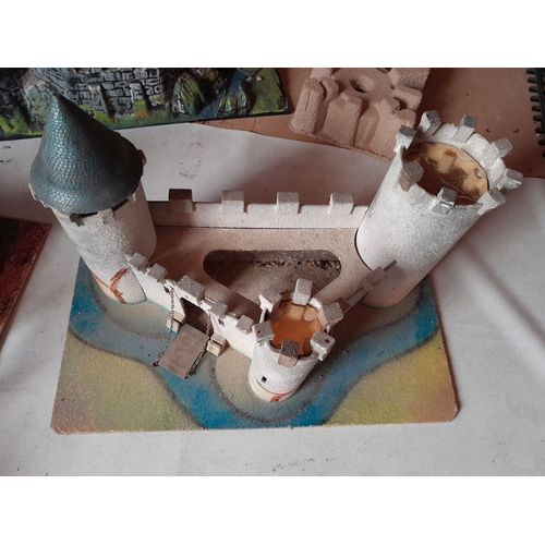 Starlux Château Fort Moyen Age Isorel Bois