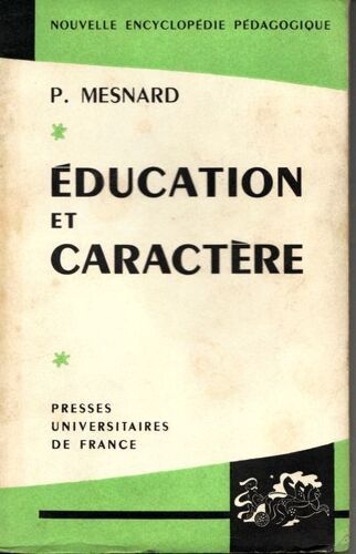 Education Et Caractère