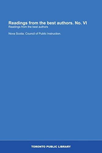 Readings From The Best Authors. No. Vi: Readings From The Best Authors