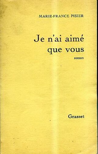 Je N'ai Aime Que Vous