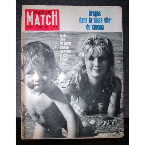 Paris Match N°588 Du 16-07-1960