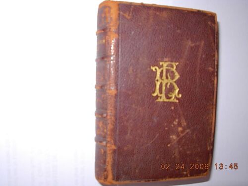 Paroissien  Romain  Tres Complet À L'usage Du Diocese De Paris ,1885 , Partie D'hiver ,Nlle Edition