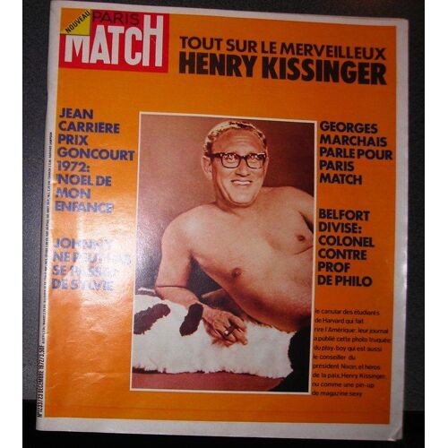 Paris Match N°1233 Du 23-12-1972