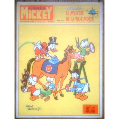 Le Journal De Mickey  N° 882 : Le Mystère De La Ville Morte