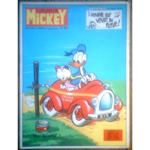 Le Journal De Mickey  N° 887 : L'homme Qui Venait Du Futur