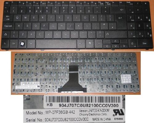 Clavier  QWERTY UK pour SONY MP-07F36GB-442