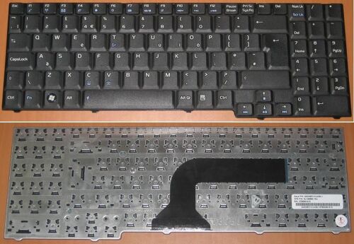 Clavier QWERTY UK pour ASUS M70L M70 Series, ASUS P/N: 04GNED1KUK00-1, DFE P/N: 9J.N0B82.10U