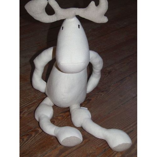 Elan Cerf Caribou Le Printemps Augusta Du Bay Doudou Peluche Exclusive Edition Speciale 60 Cms