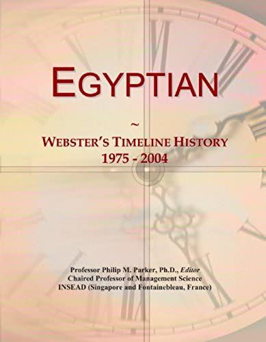 Egyptian: Webster's Timeline History, 1975 - 2004
