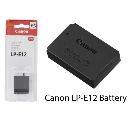 Canon Lp-E12 Batterie Li-Ion 875 mAh pour EOS 100D, Kiss X7, M, Rebel Sl1