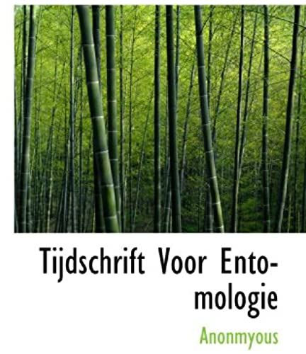 Tijdschrift Voor Entomologie (Dutch Edition)