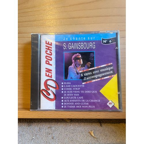 Cd En Poche - Karaoke N°6 Je Chante Sur Gainsbourg Hit Diffusion