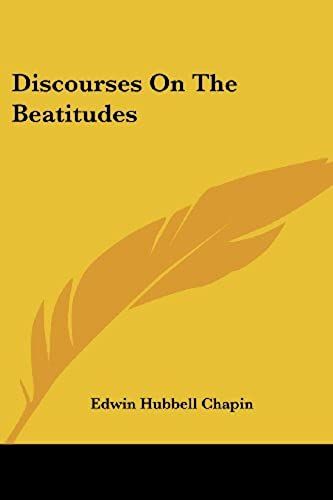 Discourses On The Beatitudes