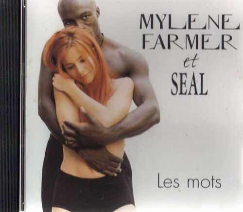 Mylene Farmer  Et Seal "Les Mots" - Cd Pomo Monotitre