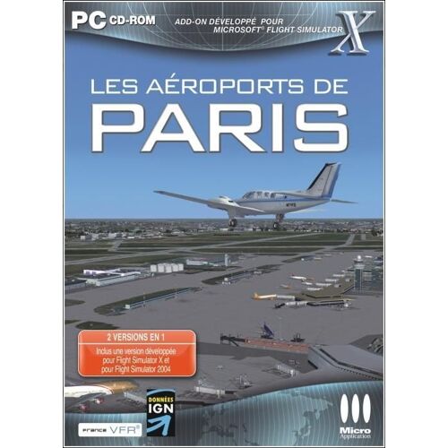 Add-On Pour Fs X Les Aéroports De Paris - Version Boîte - 1 Utilisateur - Dvd - Win) Pc