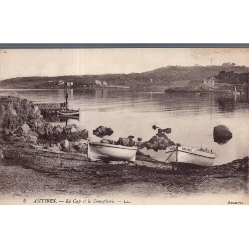 Carte Postale D' Antibes (Alpes Maritimes) Le Cap Et Le Sémaphore (Réf.5)