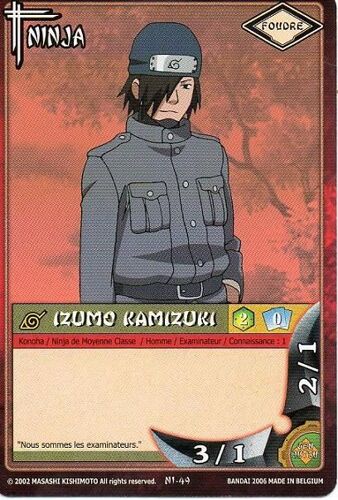 Naruto Série 1 - Ni-49 - Izumo Kamizuki - Vf