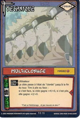 Te-25_Multiclonage_Naruto Série 1_Vf