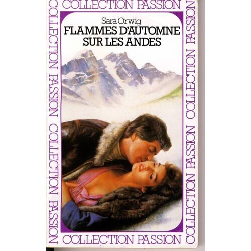Flammes D'automne Sur Les Andes