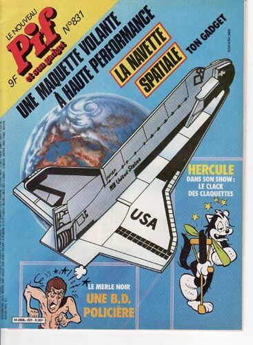 Le Nouveau Pif  N° 831 : Une Maquette Volante