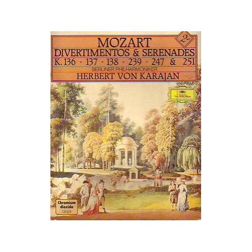 Mozart Divertimentos & Serenades K 136 137 138 239 247 & 251 - Herbert Von Karajan