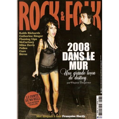 Rock & Folk  N° 497 : 2008 Dans Le Mur