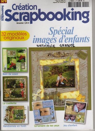 Création Scrapbooking  N° 9 : Spécial Enfants