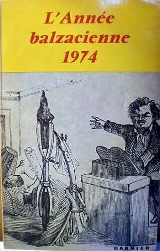 L'année Balzacienne 1974