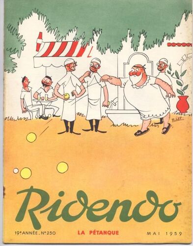 Ridendo  N° 230 : La Pétanque