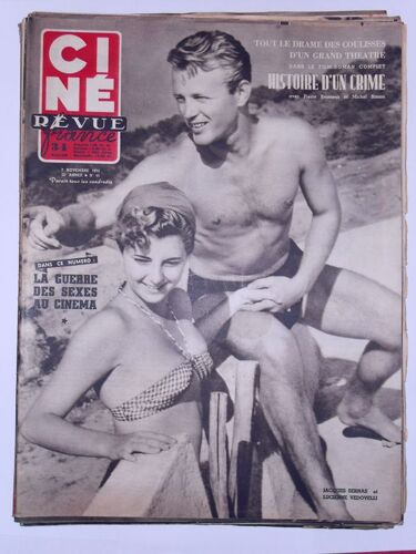 Cine Revue 1952 N° 45 : Jacques Sernas.Lucienne Vedovelli.Van Johnson.
