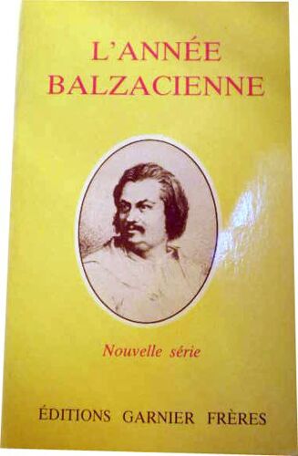 L'année Balzacienne 1981  Nouvelle Série 2