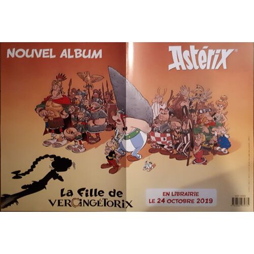 Affiche Asterix La Fille De Vercingetorix Albert René / Goscinny Uderzo