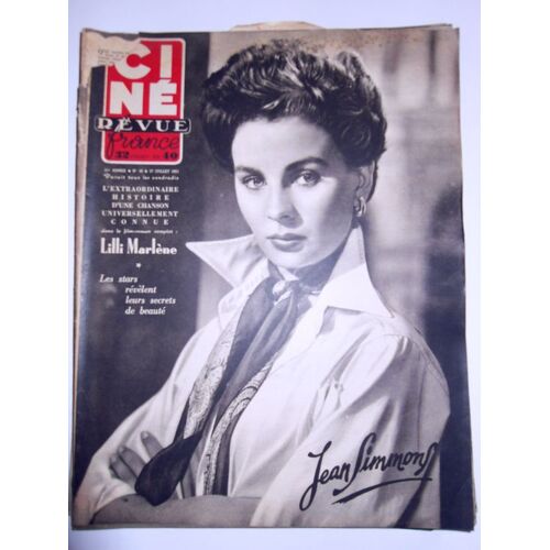Cine Revue 1951 N° 30 : Lilli Marlene.Jean Marais.