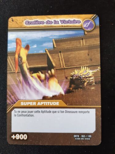 Dinosaur King Cratere De La Victoire Dktb 065/100