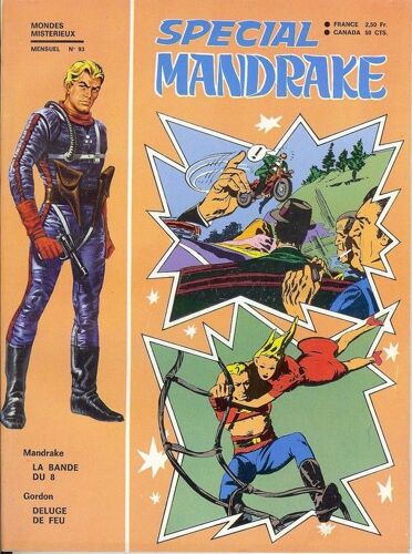 Special Mandrake  Mondes Mysterieux  N° 93 : La Bande Desz 8 / Deluge De Feu
