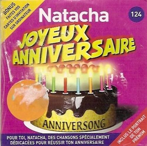 Joyeux Anniversaire Natacha