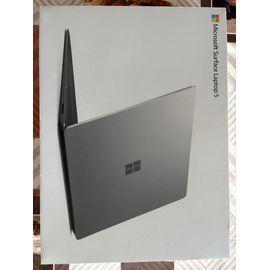Microsoft Surface Laptop 5 - 13.5" Intel Core i5 - Ram 8 Go - SSD 256 Go - Platine