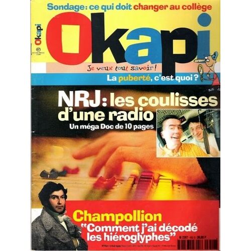 Okapi  N° 650 : Nrj:Les Coulisses D'une Radio