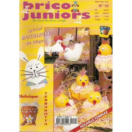 Brico Juniors  N° 10 : Special Bricolages Paques