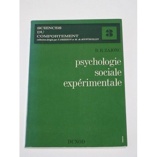 Psychologie Sociale Expérimentale